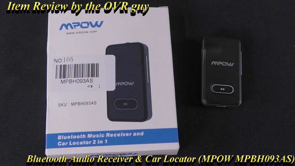 MPOW Bluetooth Audio Receiver & Car Locator 012