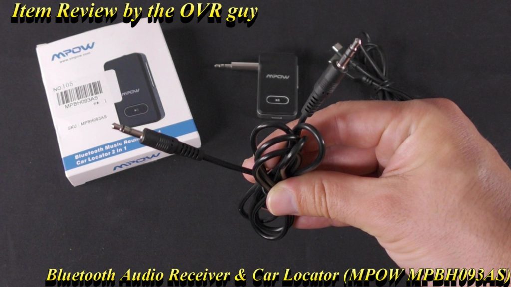 MPOW Bluetooth Audio Receiver & Car Locator 015