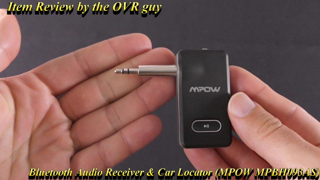 MPOW Bluetooth Audio Receiver & Car Locator 019