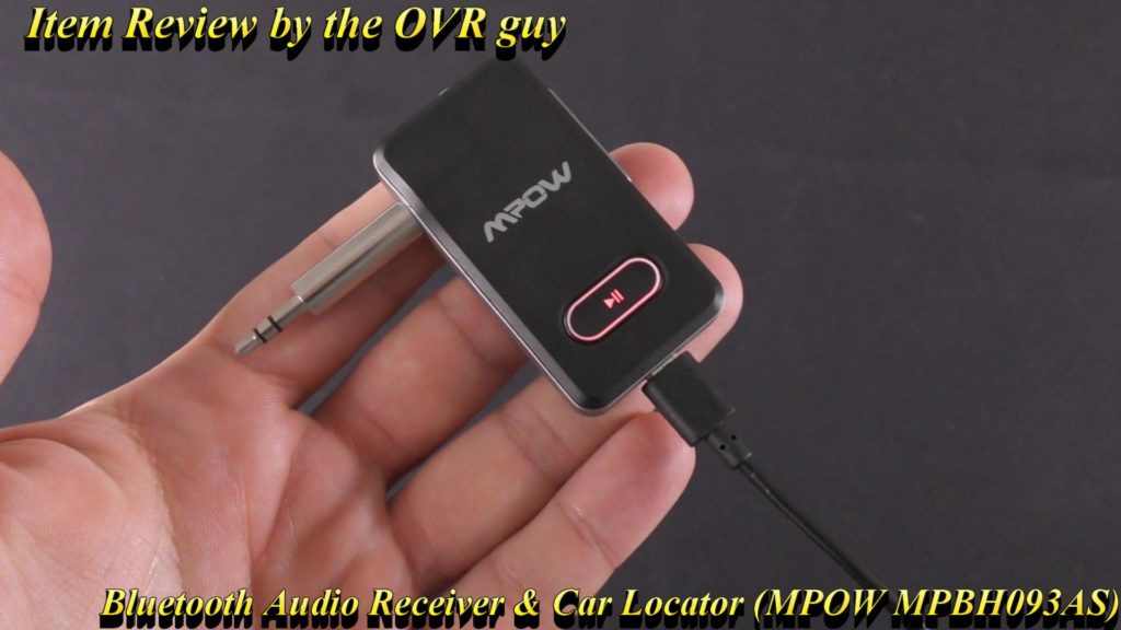 MPOW Bluetooth Audio Receiver & Car Locator 020