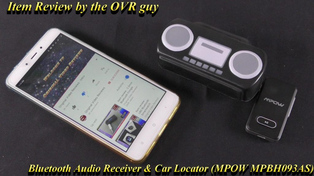 MPOW Bluetooth Audio Receiver & Car Locator 021