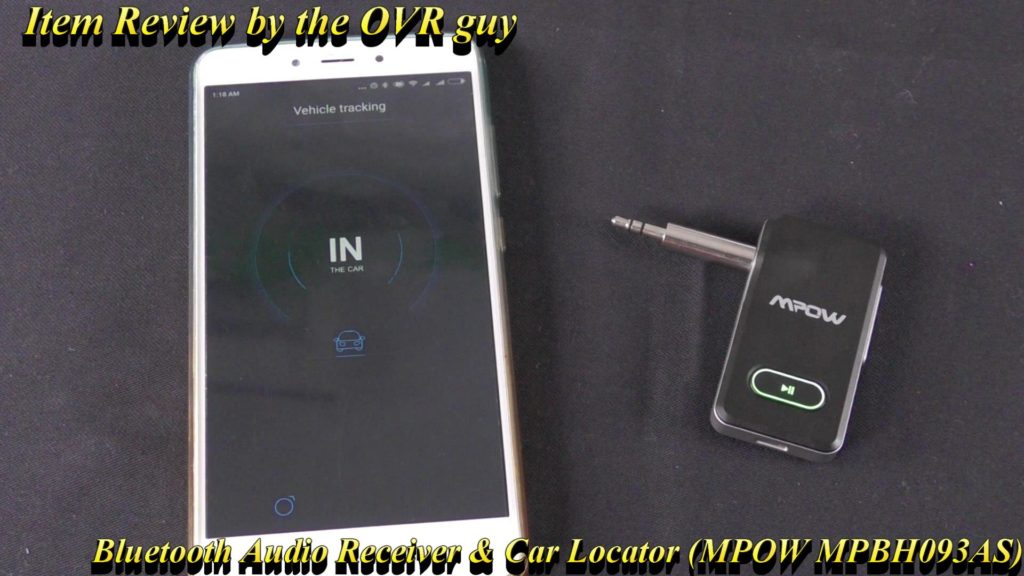 MPOW Bluetooth Audio Receiver & Car Locator 022