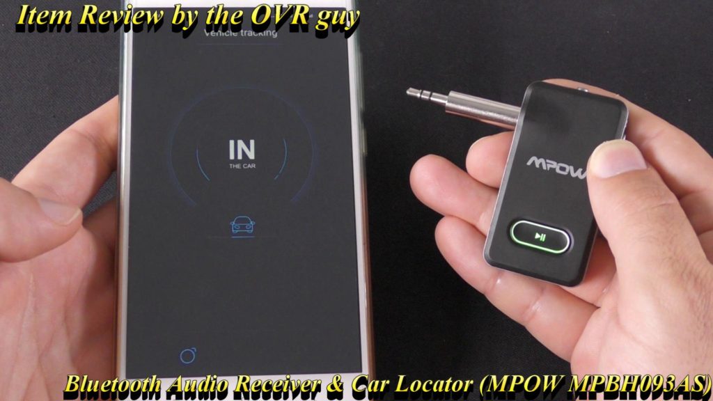 MPOW Bluetooth Audio Receiver & Car Locator 024