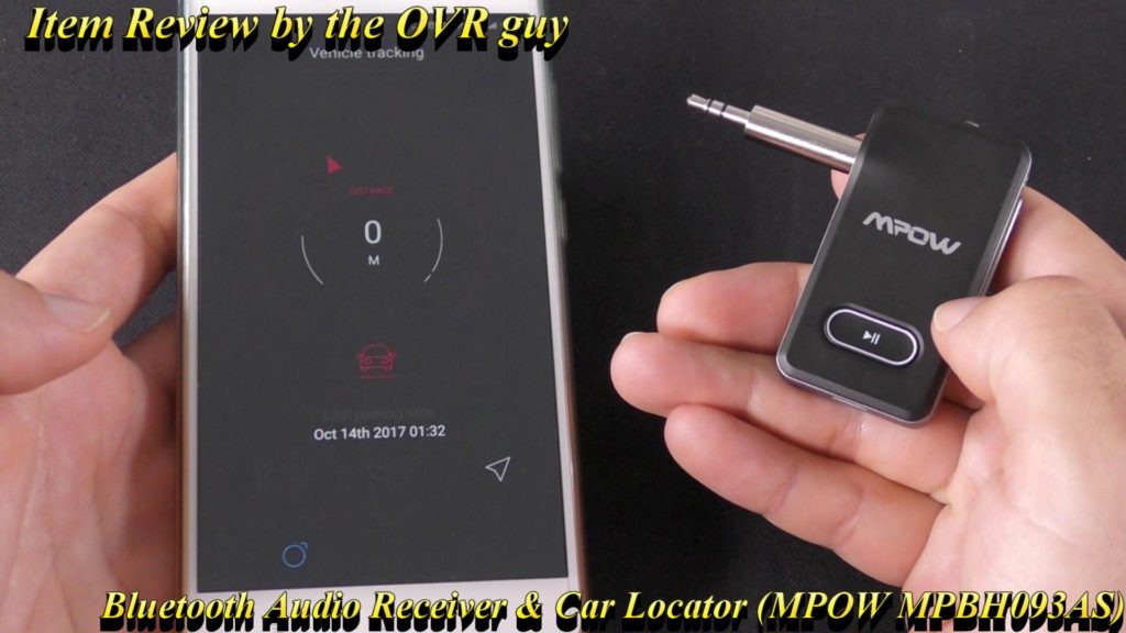 MPOW Bluetooth Audio Receiver & Car Locator 025