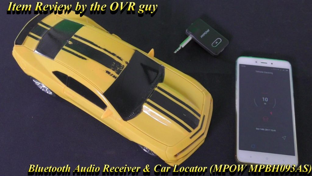 MPOW Bluetooth Audio Receiver & Car Locator 026