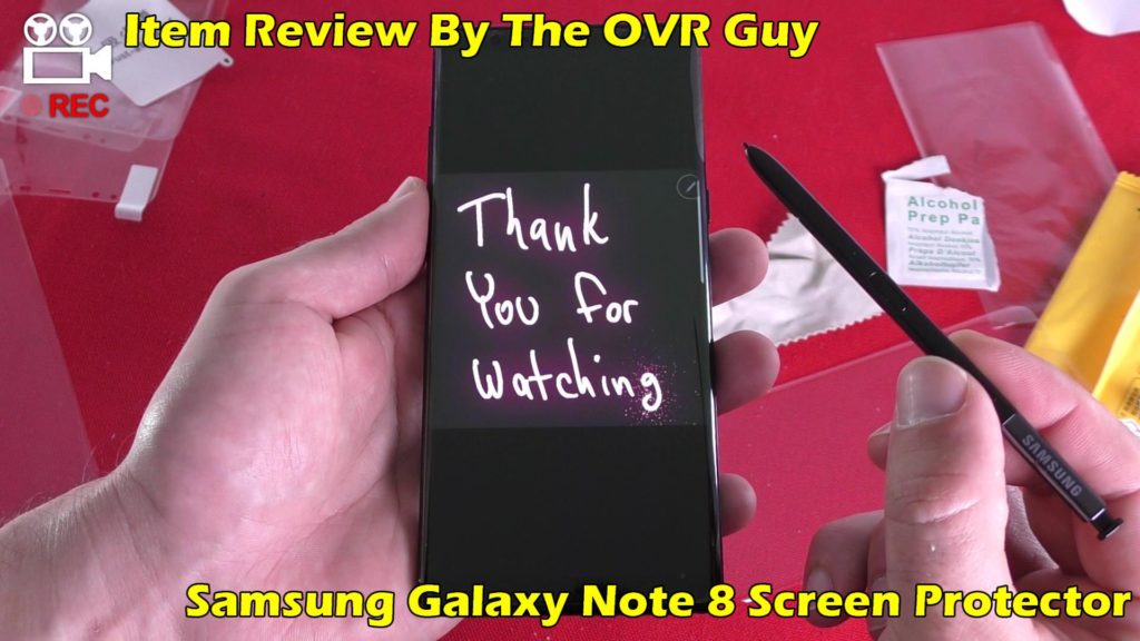 Samsung Galaxy Note 8 Screen Protector 018