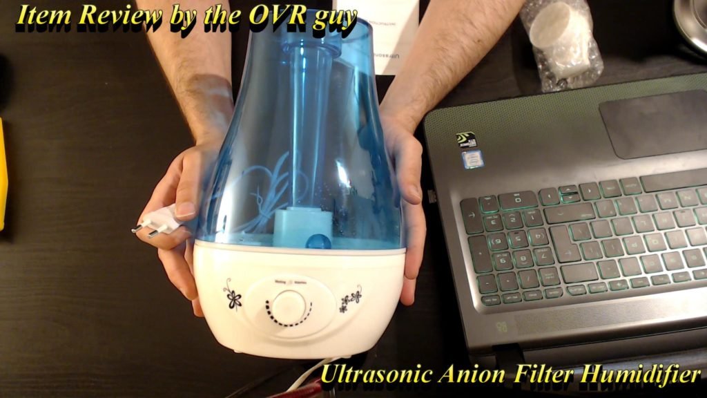 Ultrasonic Anion Filter Humidifier Review 001