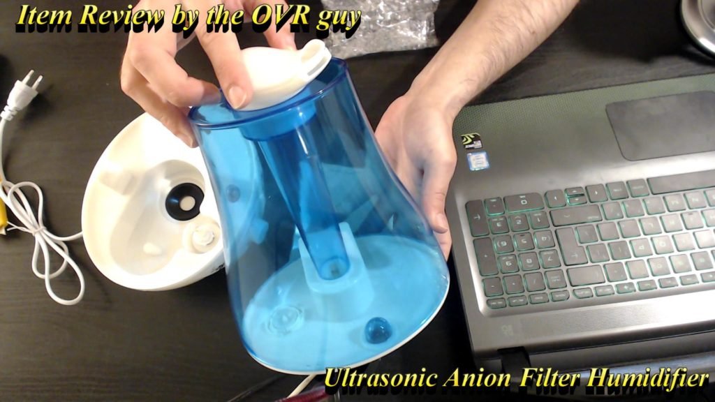 Ultrasonic Anion Filter Humidifier Review 004