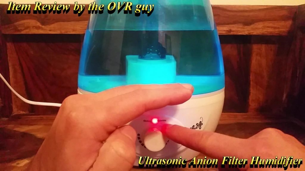 Ultrasonic Anion Filter Humidifier Review 008
