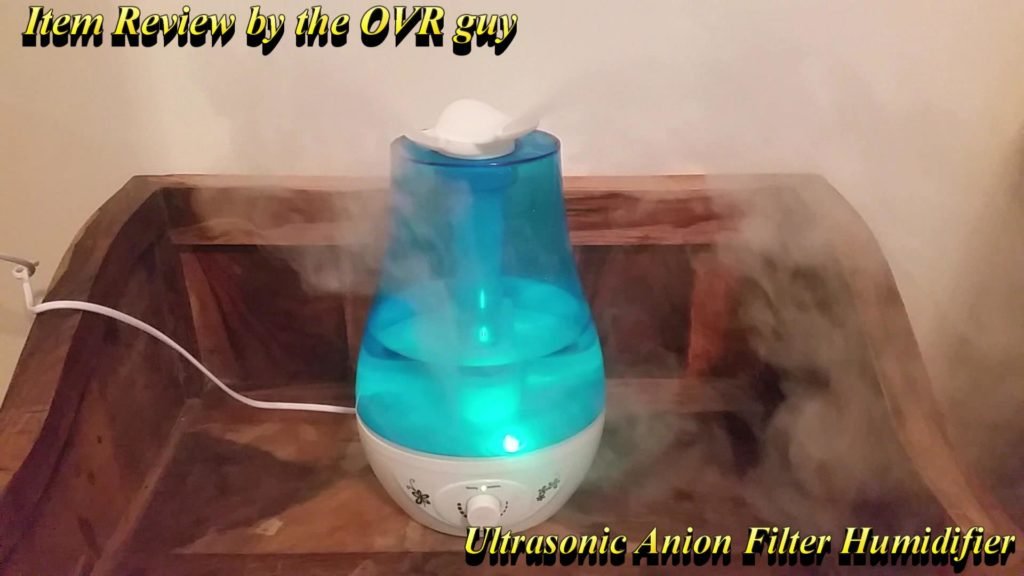 Ultrasonic Anion Filter Humidifier Review 009