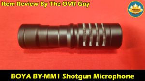 BOYA BY-MM1 Shotgun Microphone Review 011