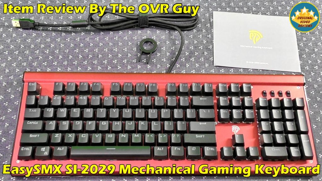 EasySMX SI-2029 Mechanical Gaming Keyboard Review 002