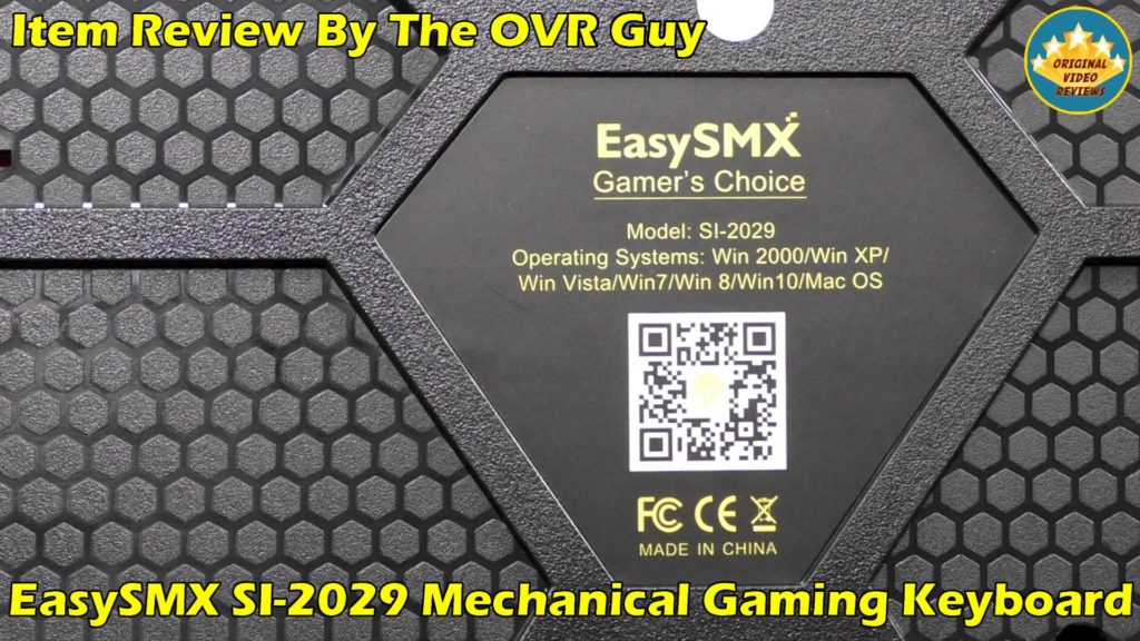 EasySMX SI-2029 Mechanical Gaming Keyboard Review 012