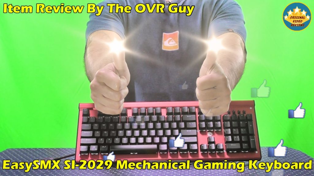 EasySMX SI-2029 Mechanical Gaming Keyboard Review 029
