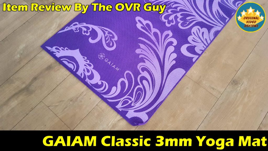 gaiam 3mm yoga mat review