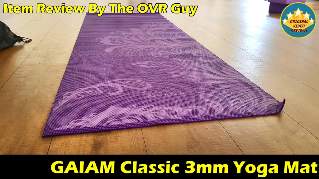 gaiam 3mm yoga mat review