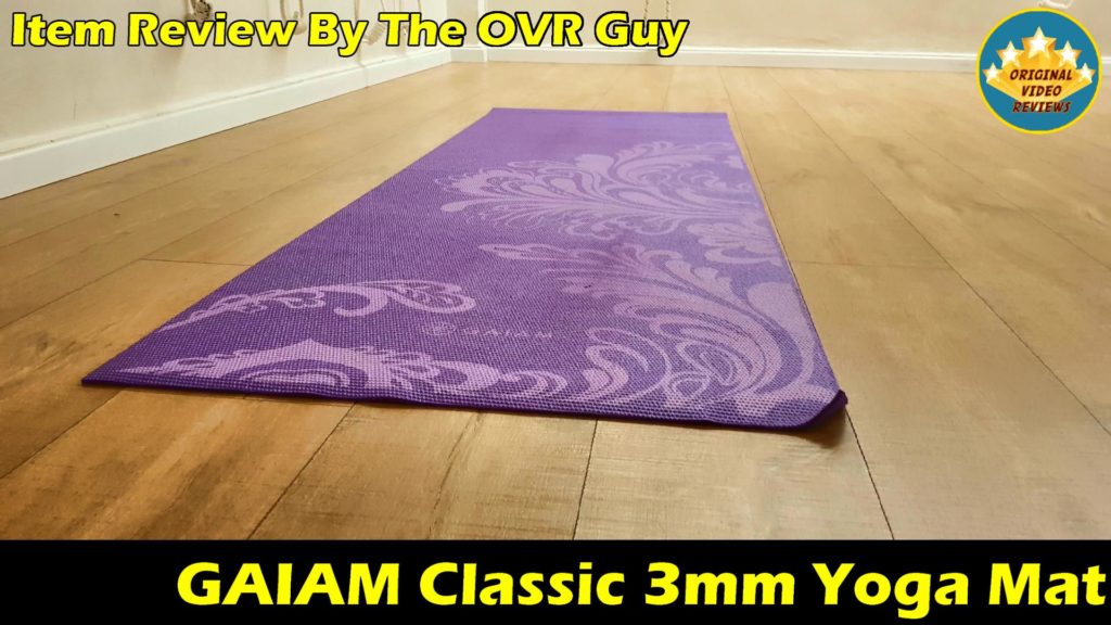 gaiam 3mm yoga mat review