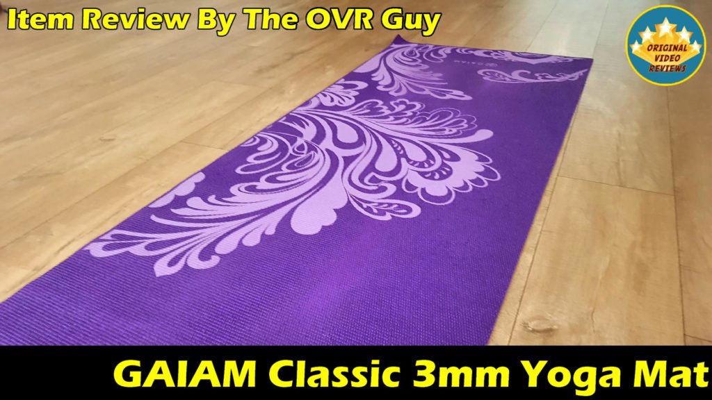 gaiam 3mm yoga mat review