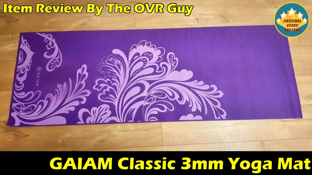 gaiam 3mm yoga mat review