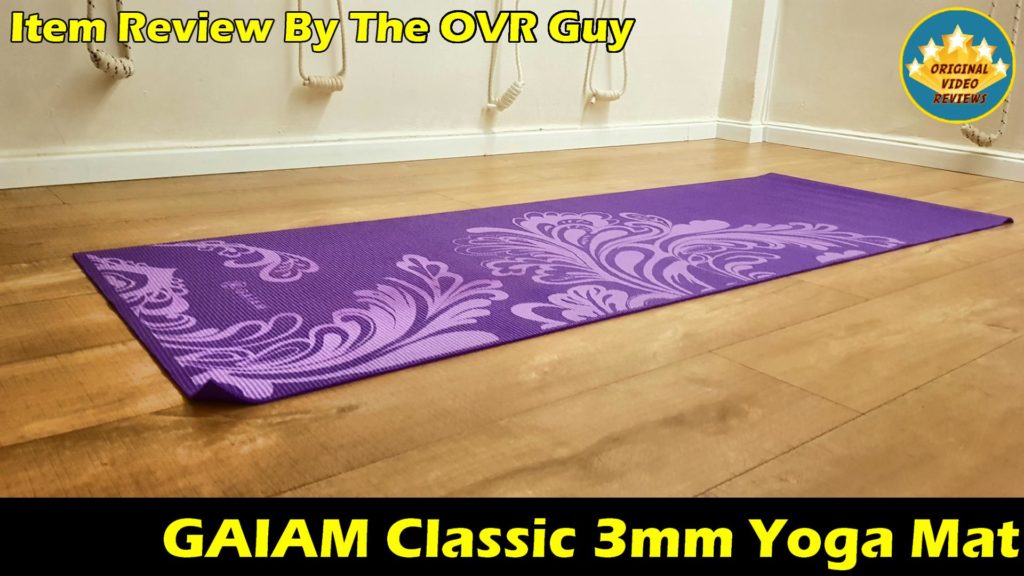 gaiam 3mm yoga mat review