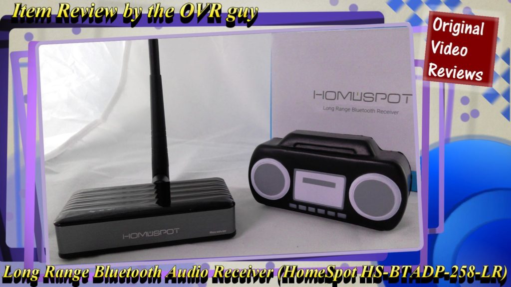 Long Range Bluetooth Audio Receiver (HomeSpot HS-BTADP-258-LR) (Thumbnail)
