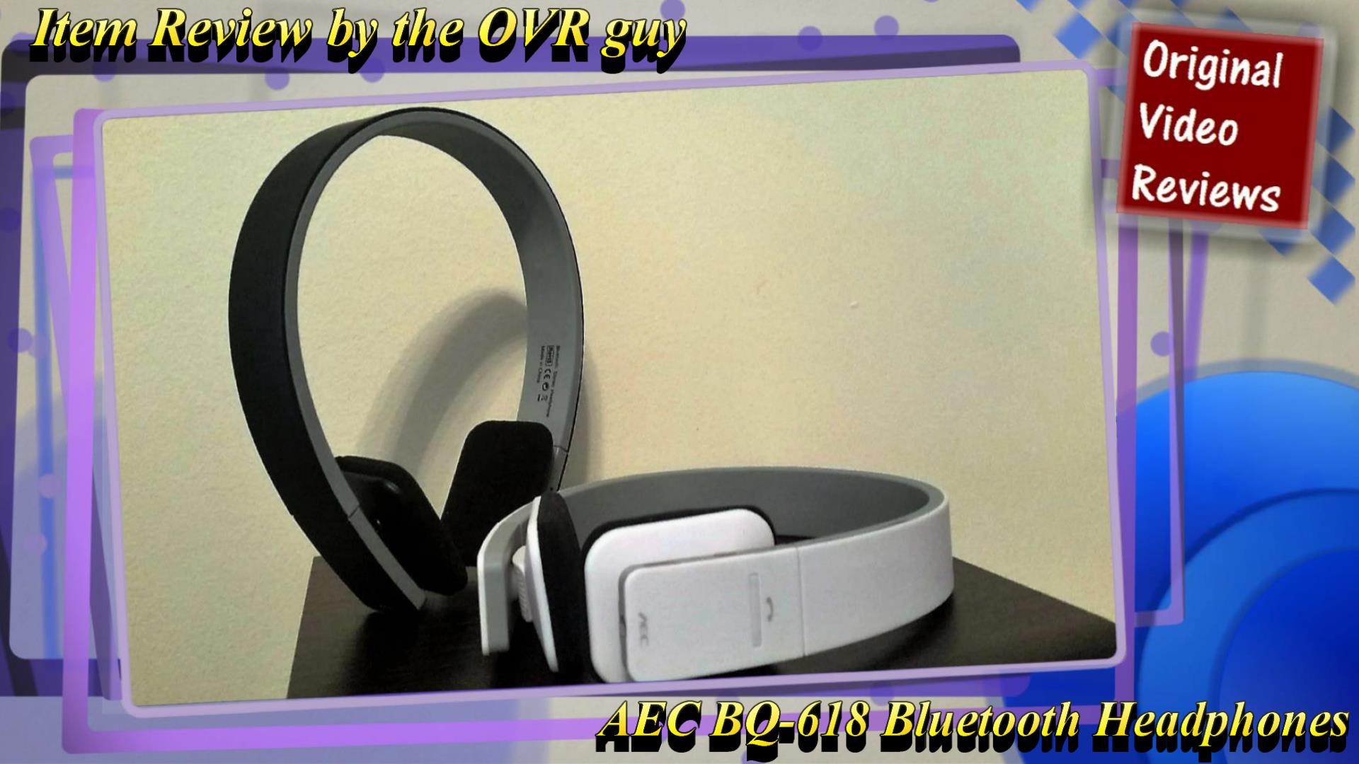 AEC BQ-618 Bluetooth Headphones *(Thumbnail)