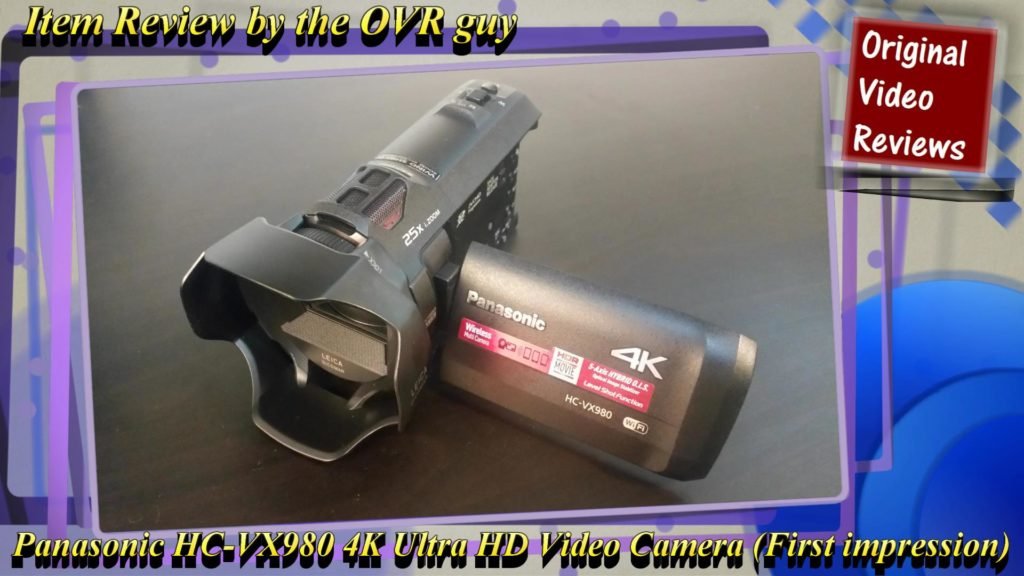 Panasonic HC-VX980 4K Video Camera (Thumbnail)