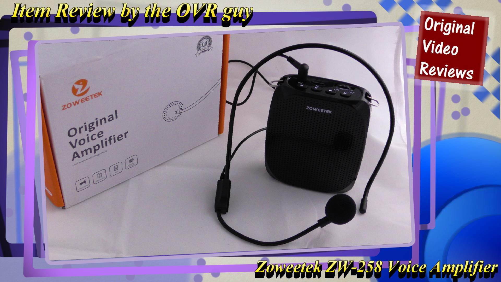 Zoweetek ZW-Z258 Voice Amplifier Review (Thumbnail)