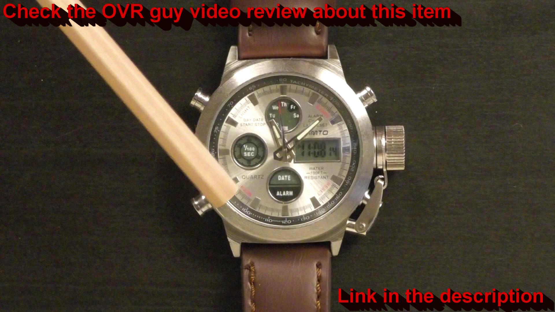 GIMTO GM0201 Men Digital Quartz Wristwatch Review