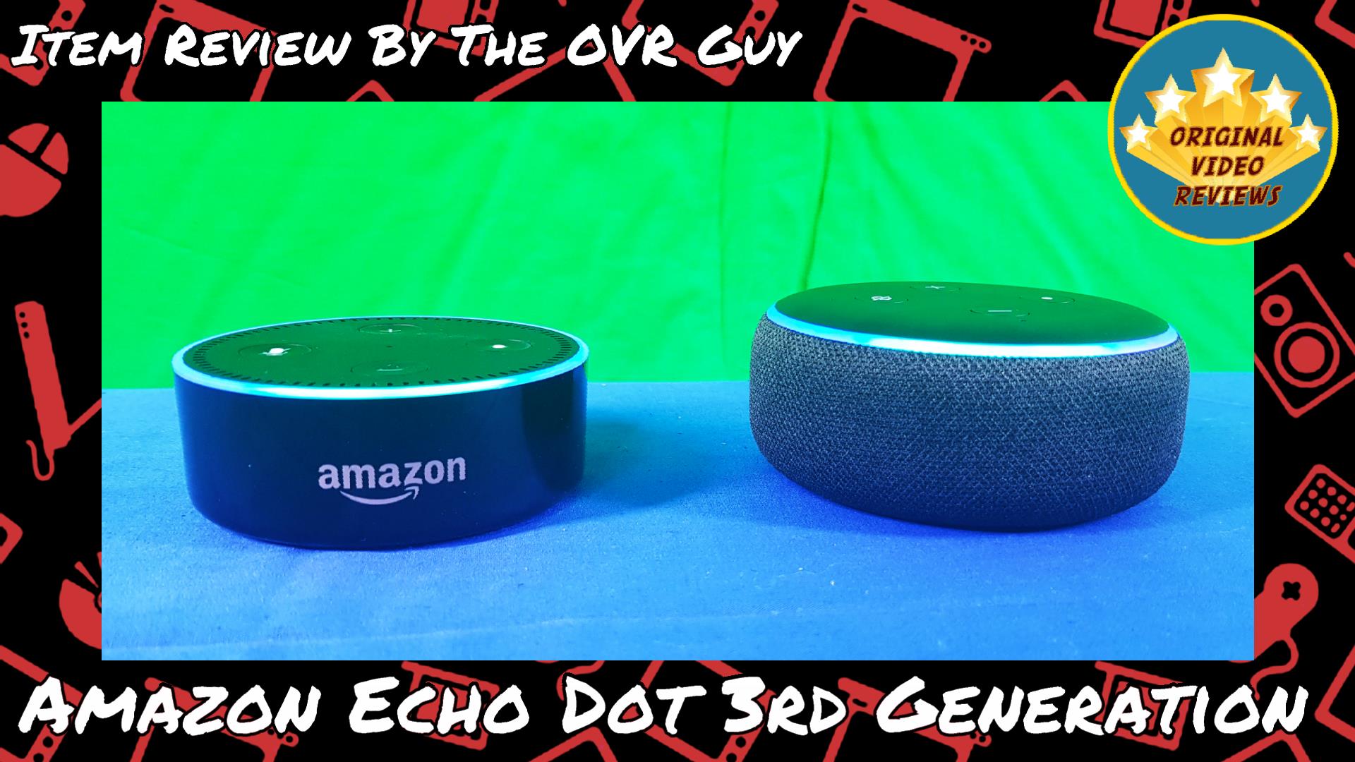 Amazon Echo Dot 3rd Generation Review (Thumbnail)