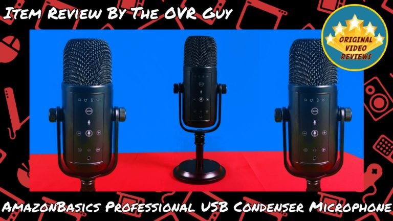 AmazonBasics Professional USB Condenser Microphone | Review