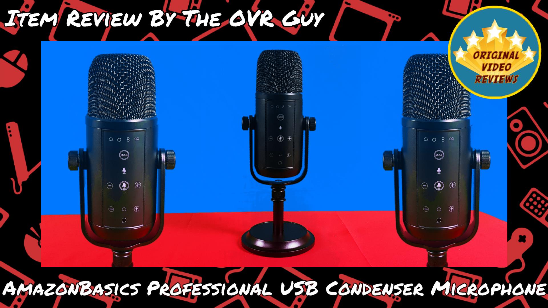 AmazonBasics USB Condenser Microphone (Review)