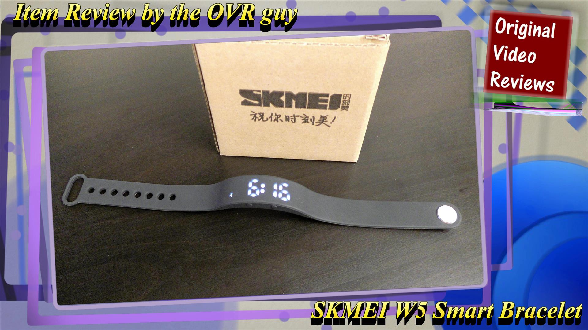 SKMEI W5 Smart Bracelet Review (Thumbnail)