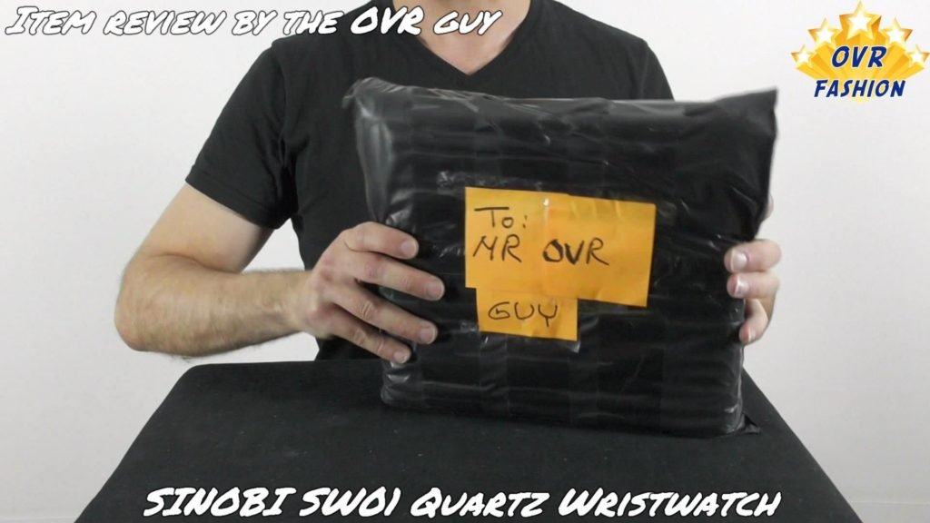 SINOBI SW01 Quartz Wristwatch Review 001