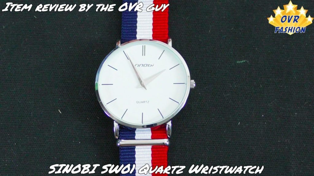SINOBI SW01 Quartz Wristwatch Review 006