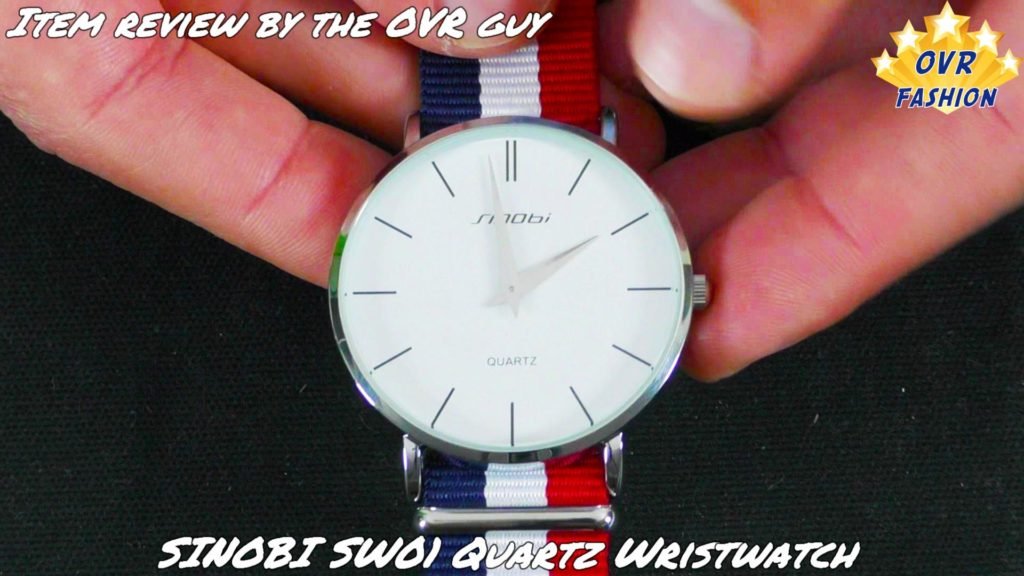 SINOBI SW01 Quartz Wristwatch Review 008