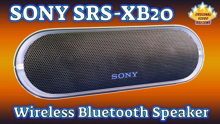 Sony SRS-XB20 Wireless Bluetooth Speaker