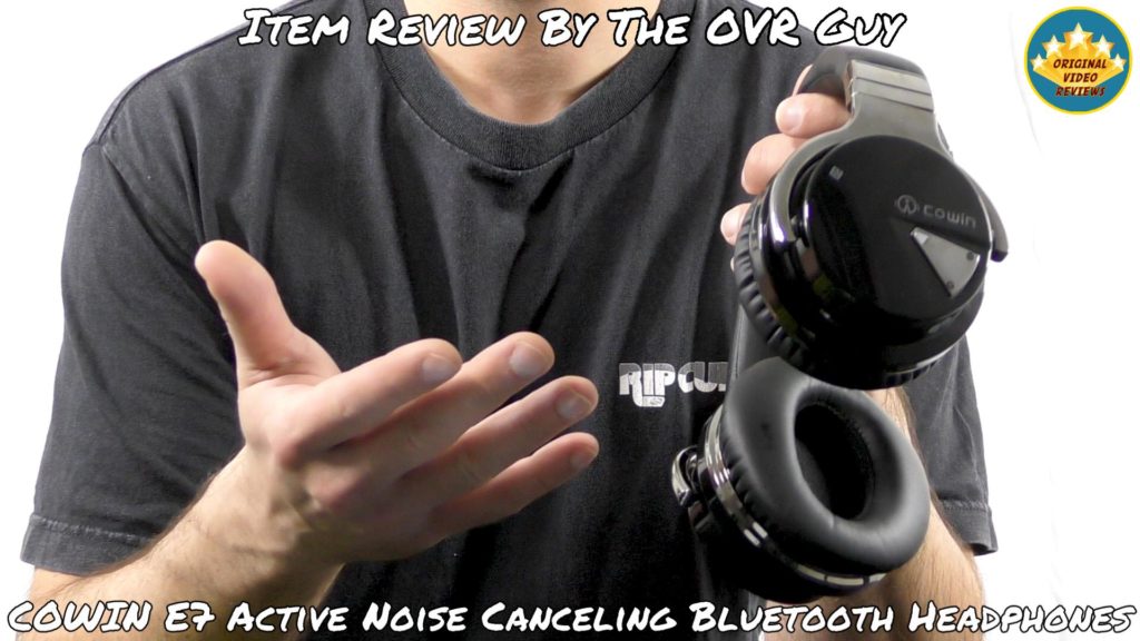 COWIN E7 Active Noise Canceling Bluetooth Headphones (Review)