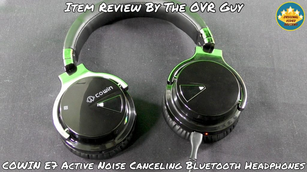 COWIN E7 Active Noise Canceling Bluetooth Headphones (Review)