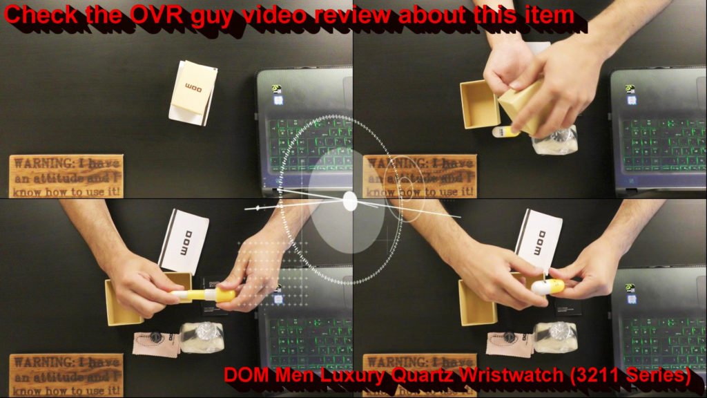 DOM 3211 Men Luxury Quartz Wristwatch 001