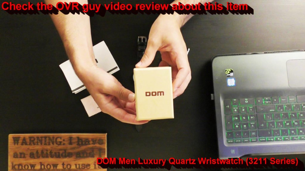 DOM 3211 Men Luxury Quartz Wristwatch 003