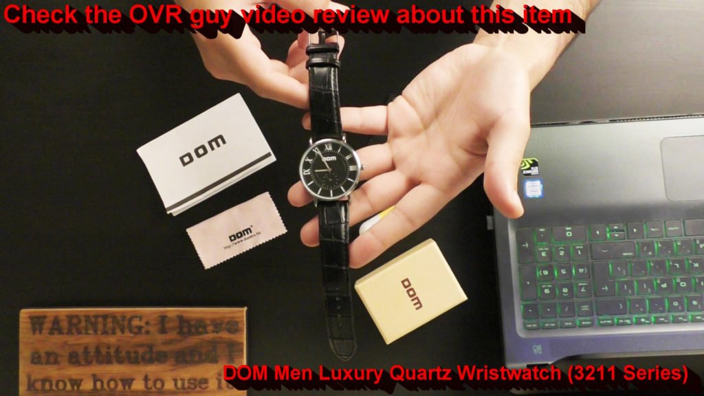 DOM 3211 Men Luxury Quartz Wristwatch 004