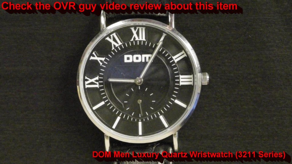 DOM 3211 Men Luxury Quartz Wristwatch 006