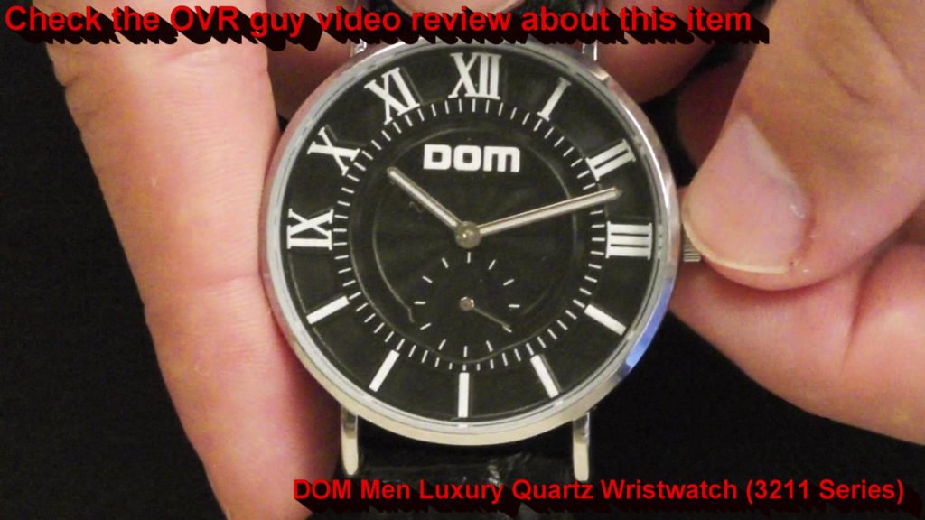DOM 3211 Men Luxury Quartz Wristwatch 007