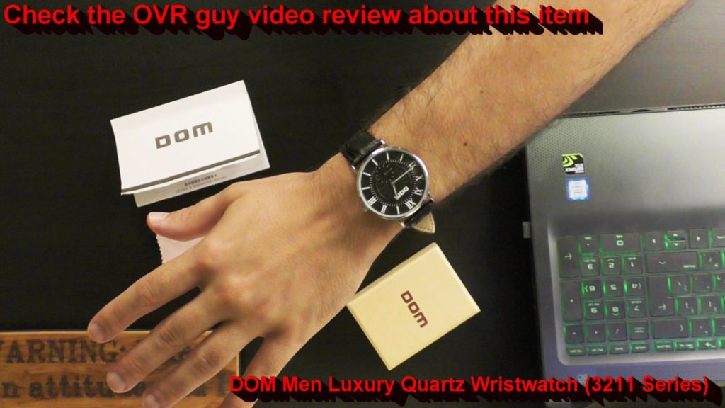 DOM 3211 Men Luxury Quartz Wristwatch 008