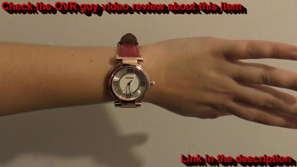 DOM G-1688 quartz wristwatch 09