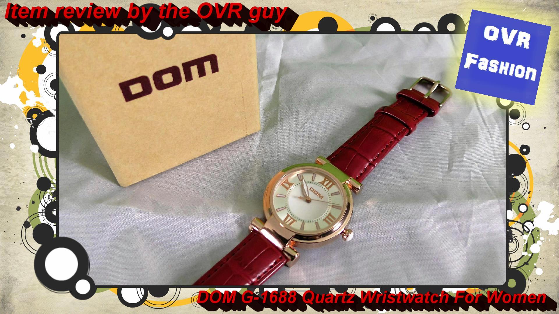 DOM G-1688 Quartz Wristwatch (Thumbnail)