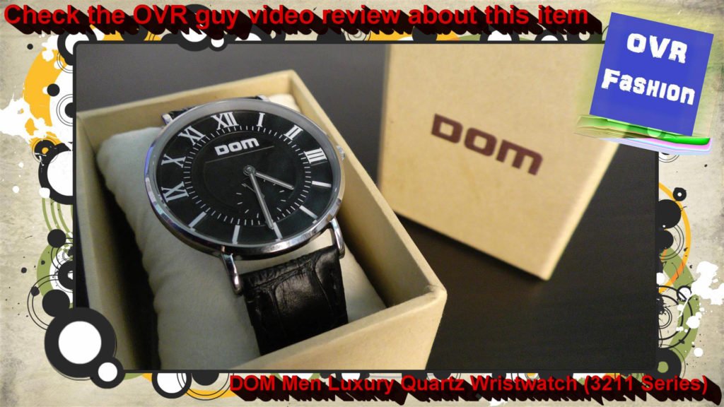 DOM 3211 Men Luxury Quartz Wristwatch (Thumbnail)