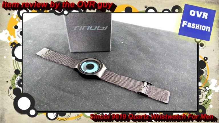 Quartz Wristwatch (Model: SINOBI 9619) | Review