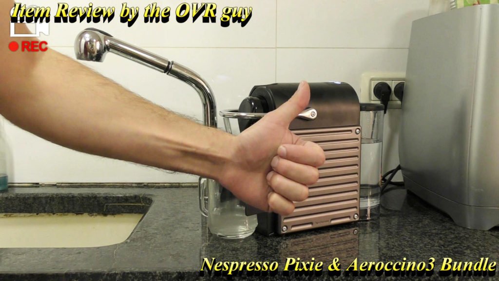 Nespresso Pixie Espresso Machine & Aeroccino3 Milk Frother